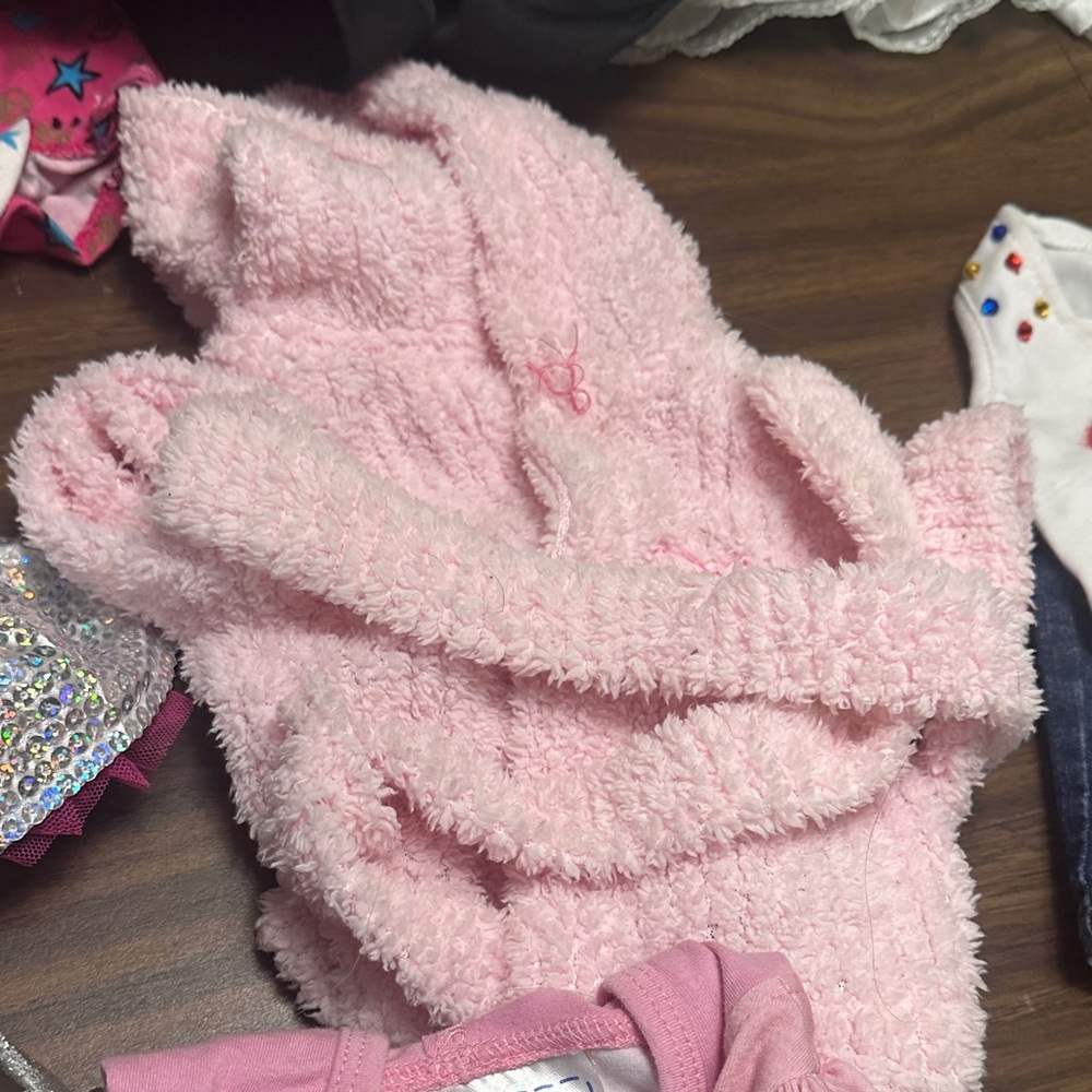 Build-A-Bear Colorful Dress-Up Set - Pink, Red, Black, White, Silver - Picture 8 of 10